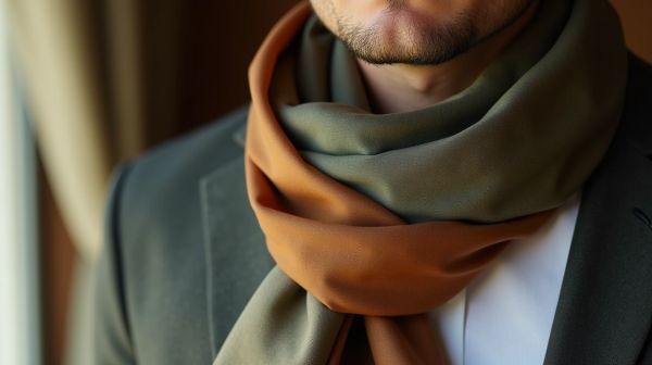 Écharpes en soie pour homme : notre sélection chic à adopter